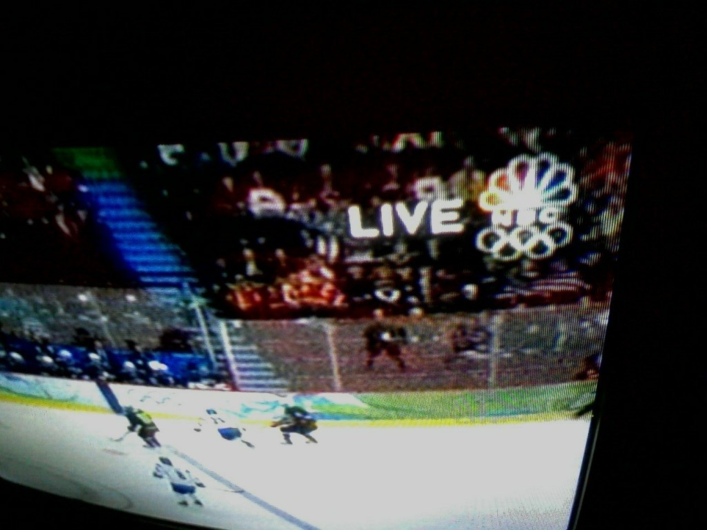 NBC Live bug during Vancouver Games